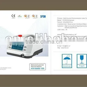 Soft Tissue Repaired Tinnitus Laser Treatment / Low Light Laser Therapy Equipment thumbnail-1