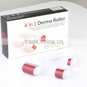 CE Quality 4 in 1 Derma Roller Stainless Steel Titanium Derma Roller for Beauty Skin Care thumbnail-4