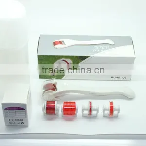 Painless Derma Roller/ 200 Needles Derma Roller With Replacable Head for Skin Cure thumbnail-1
