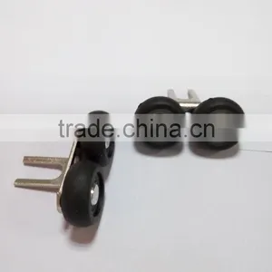 High Quality Steel and Plastic Wardrobe Sliding Door Fittings Max Door Weight 40kg thumbnail-4