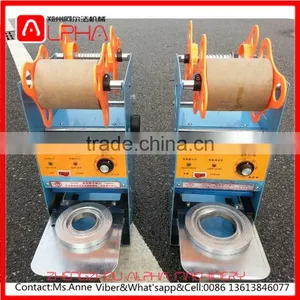 Heat Sealing Machine/plastic Cup Heat Sealing Machine /cup Mouth Sealer thumbnail-1