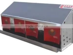Goldenest Automatic Egg Collection System Chicken Nesting Boxes Factory Price JCJ15-A02 thumbnail-2