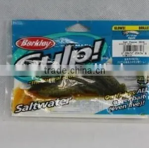 100% Natural Berkley Gulp Salt Pepper Glow Fishing Lure thumbnail-1