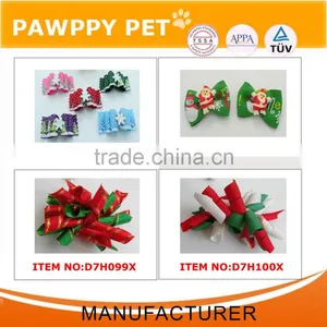 Polka Dot Printed Layer Bows for Cats With Stones thumbnail-2
