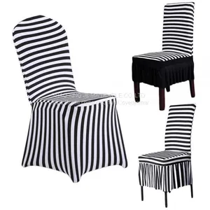 Black and White Chair Covers Home Half Chair Covers thumbnail-5
