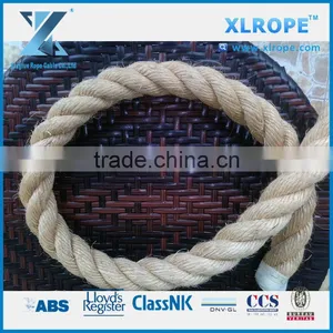 XLROPE Natural Fiber Rope 3strand 28mm Manila/Sisal Rope thumbnail-1