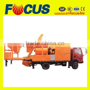 Concrete Mixer Pump on Truck With Aggregate Weighting System thumbnail-3