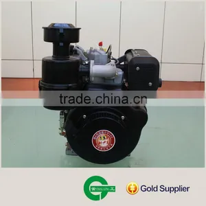 188FB 2-cylinder 4 Stroke Diesel Engine for Sale 188F Air-cooled Diesel Engine thumbnail-1