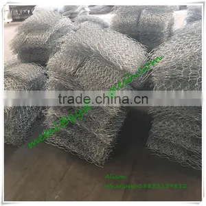 60*80 80*100mm Mesh Size High Quality Pvc Coated Gabion Box thumbnail-3