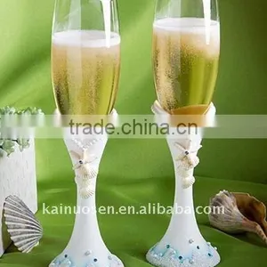 Champagne Glass With Rresin Holder thumbnail-1