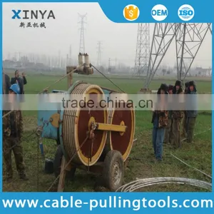 30KN Hydraulic Fiber Optic Cable Tensioner During Transmission Line thumbnail-3