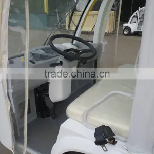 Pure White 14 Passenger Shuttle Bus From Suzhou Eagle thumbnail-1