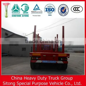 Timber Semi Truck Trailer / Log Loader Trailer thumbnail-3
