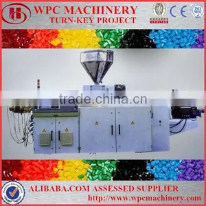 HEGU Plastic Machinery: SJSZ Series Conical Double Screw Extruder thumbnail-1