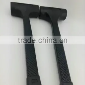 Orange Dead Blow Hammer Pvc Rubber Hammer Inelasticity Hammer thumbnail-2