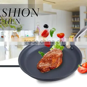 Durable Flared Rim Non-stick Cookware Aluminium Fry Pan thumbnail-6