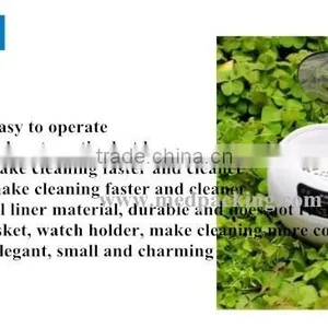 Silent Ultrasonic Cleaner JP-880 Consumer and Commercial Glasses Jewelry Cleaner Shaver thumbnail-5