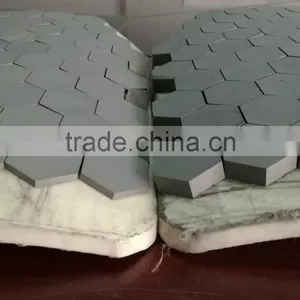99.9% Pure SIC Ceramic Tiles / Silicon Carbide Ceramic Plates/ Boron Carbide Plates thumbnail-6