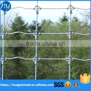 ISO9001 Anping Hot Dipped Galvanized Hinge Join Farm Cow And Sheep Fence Wire Cattle Field Fence Wire thumbnail-1