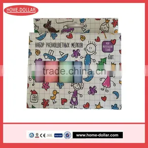 6 Pcs Colorful Eco Friendly School Chalk thumbnail-1