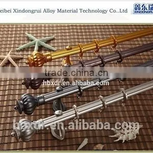 Aluminum Anodized Profile Curtain Rod With End Cap_Factory Supplier!! thumbnail-6