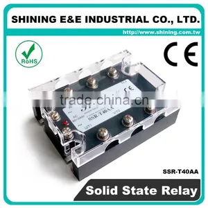 SSR-T40AA Low Power Three Phase AC Relay 40A Fotek SSR thumbnail-2