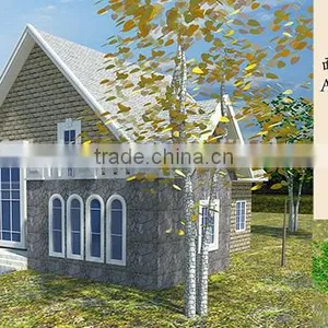 Luxury Prefab Steel Villa, Prefabricated Restaurant Building thumbnail-5