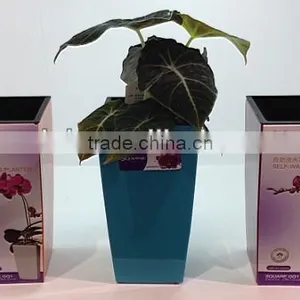 Decorative Vases,Self-watering Pots,glazed Mini Planter thumbnail-1