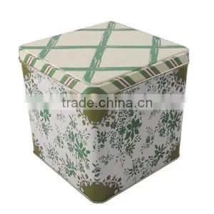 Rectangular Small Tea Tin Container thumbnail-2