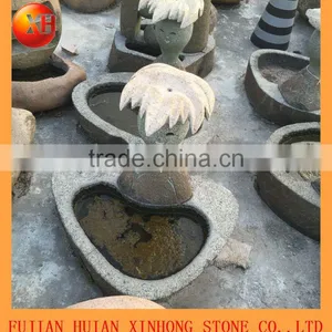 Natural Granite Water Fountain With Doll thumbnail-2