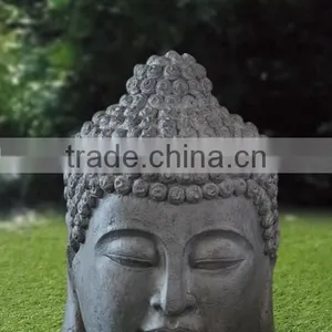 Large Resin Buddha Head Statue From China thumbnail-1