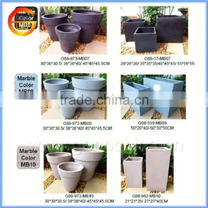 Various of Strong Fiberstone Flower Pot, Flower Planter thumbnail-6