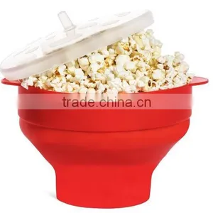 Silicone Popcorn Popper,Popcorn Maker thumbnail-2