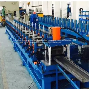 Professional Punched Stainless Steel Scaffolding Ladder Plank Machine thumbnail-3
