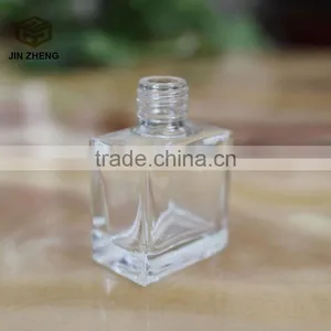 Hot Selling 9ml Empty Glass Nail Polish Bottles With Black Cap and Blushers thumbnail-2