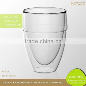 Superior Quality Eco Friendly Microwave Glass Pyrex Coffee Mugs thumbnail-3