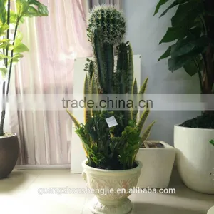 Decorative Jamaica Cactus Plant Bonsai Artificial Cactus thumbnail-2