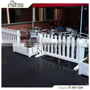 Fentech Widely Used Pvc/Vinyl/Plastic Portable Fence thumbnail-1