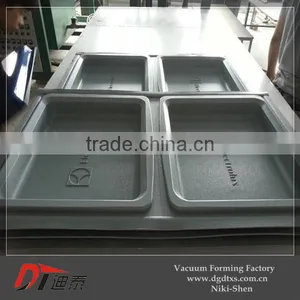 ABS Dark Grey Rectangle Plastic Thermoforming Tray thumbnail-1