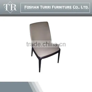 High Quality Dining Wood Chair With pu Leather thumbnail-4