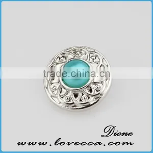 Trendy Punk Style Snap Button Jewelry Interchangeable Ring Prong Snap Buttons thumbnail-2