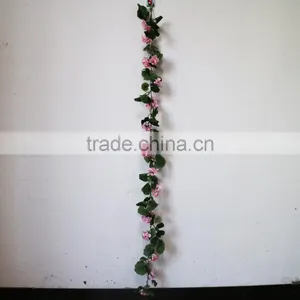 Artificial Begonia Flower Garland Silk Begonia Garland thumbnail-1