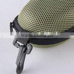 Double Colour Net Cloth Glasses Box With Plastic Hook/glasses Case thumbnail-2