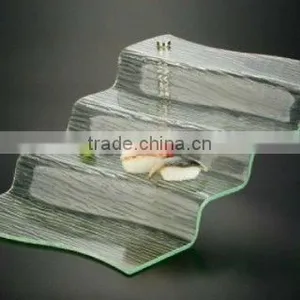 Retangle Acrylic Display Sushi Plates and Dishes thumbnail-1