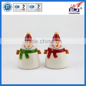 Snowman Salt and Pepper Shakers Christmas Salt and Pepper Winter Salt and Pepper thumbnail-1