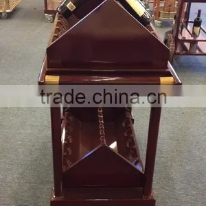 Red Wine and Liquor Serving Cart for Restaurant C-14 thumbnail-2