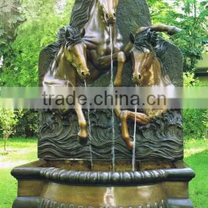 Home Decor Metal Craft Bronze Horse Head for Wall Decoration thumbnail-3