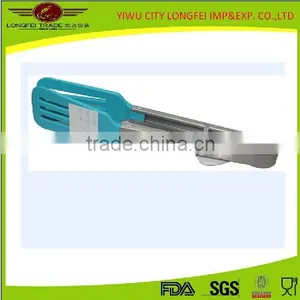 Wholesale Kitchen Utensils Stainless Steel Barbecue Food Tongs thumbnail-1
