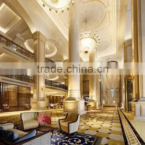 Elegant Romantic Interior Rendering Design of Classic European Dining Hall BF11-11263b thumbnail-3