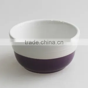 4" Colorful Customized Ceramic Soup Bowl thumbnail-1